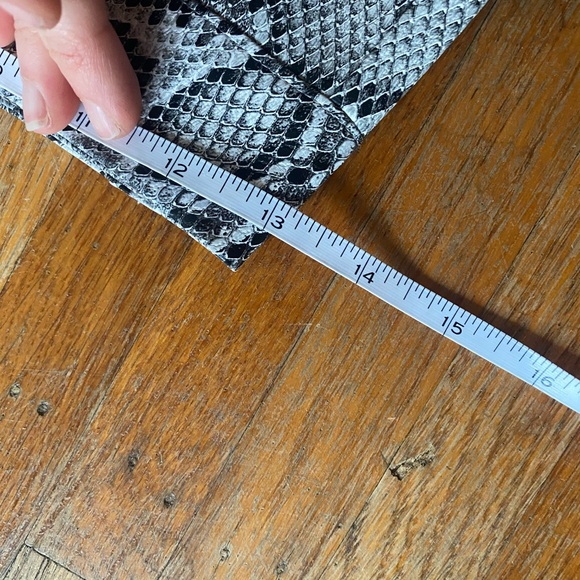 Tiger mist grey snake print straight leg pant - Picture 7 of 8